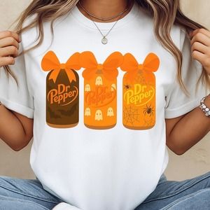 Halloween Dr Pepper Coquette Shirt